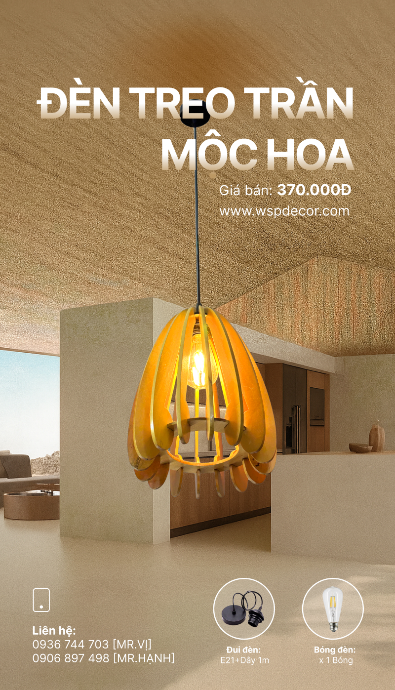 1 Đen treo tran MOC HOA
