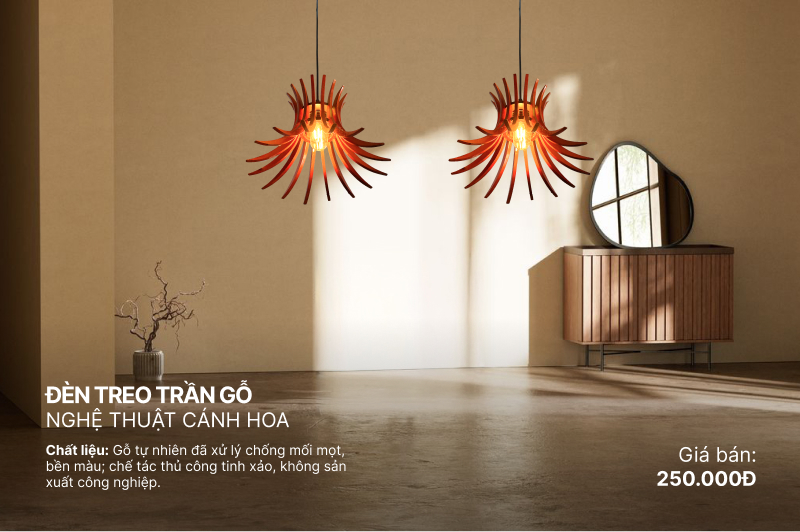 3 Đen treo tran go CANH LUA