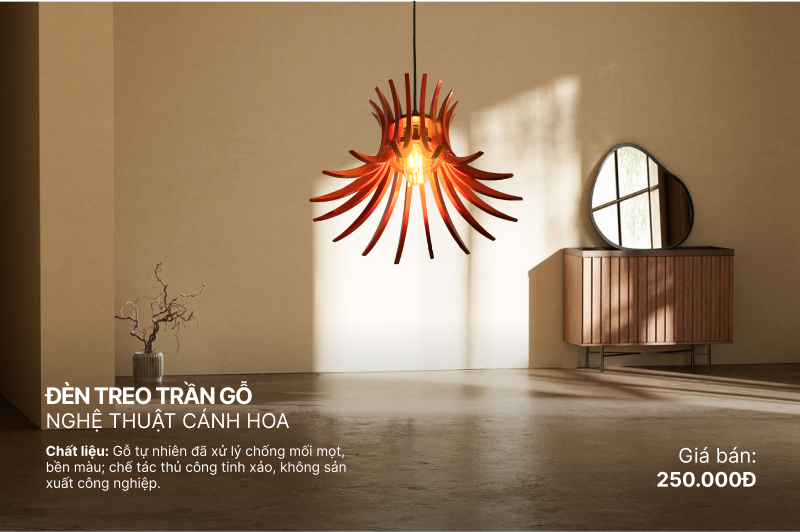 5 Đen treo tran go CANH LUA