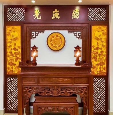 ĐÈN THỜ ĐỨNG LỤC GIÁC