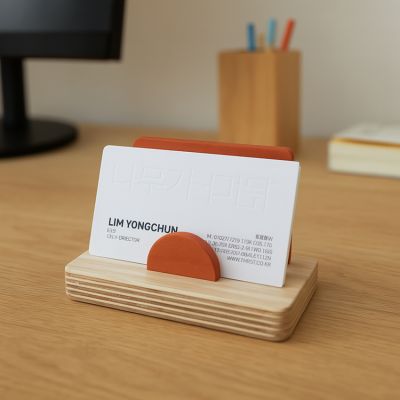 Kệ Đựng Danh Thiếp Gỗ Tự Nhiên
