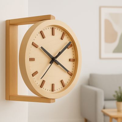 Đồng Hồ Gỗ Treo Tường Tối Giản DH 05