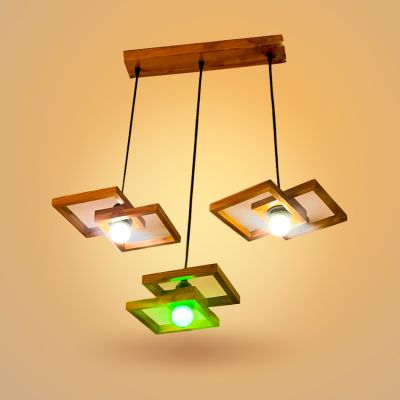 ĐÈN GỖ TRANG TRÍ TREO TRẦN