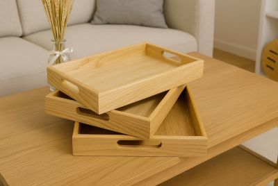 KHAY GỖ TỰ NHIÊN