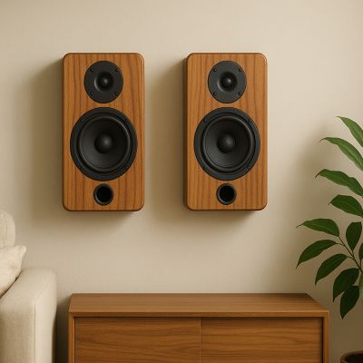 LOA GỖ TREO TƯỜNG