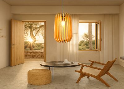 ĐÈN TREO TRẦN GỖ LÁT NAN – 370.000đ